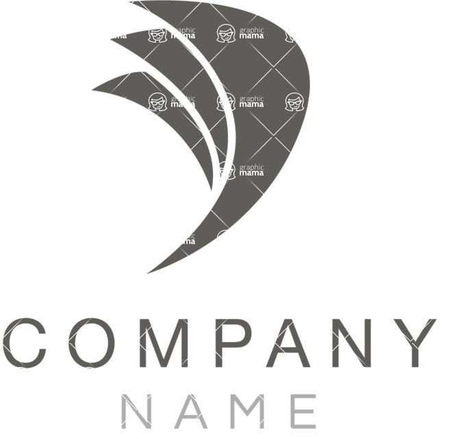 Business Logo Templates - vector graphics in a pack from GraphicMama - Creative Business Logo Design